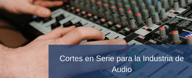 Corte de Espuma Personalizada para Audio